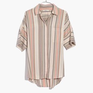 madewell aldwin courier shirt size small